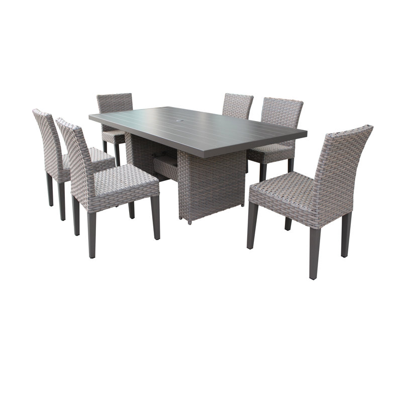 Sol 72 Outdoor™ Rochford 7 Piece Outdoor Patio Dining Set Wayfair